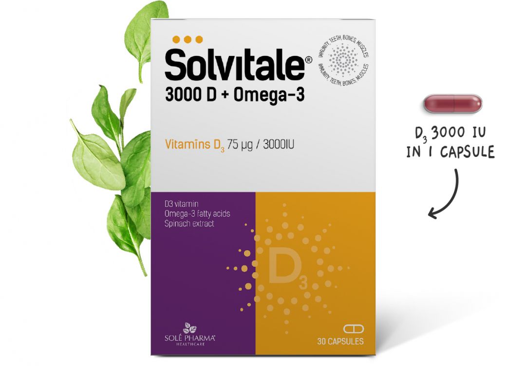 High dose vitamin D3, omega 3, spinach extract, deficiency, strong bones, muscle, teeth, bone development, immune system, best absorption